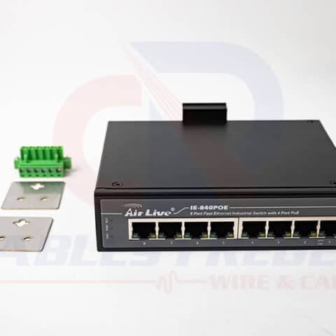 ARL-IE-840POE Airlive Switch Industrial 4Pts10/100Tx Poe + 4Pts10/100 Tx