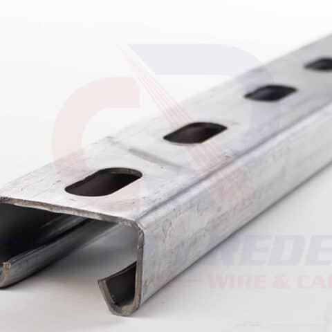 CHAR-UNP-4X2-U30-EZ Charofil Unicanal Perforado 2X4 (U30)Cal.16 Tramo3Mt.