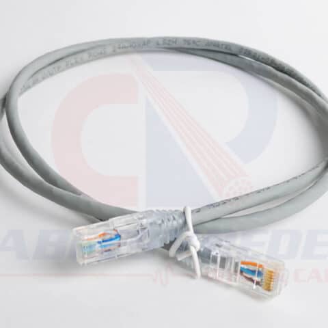 FKW-35123927 Lightera Patch Cord RJ45 U/UTP LSZH Cat.6 Giga 1Mt gris