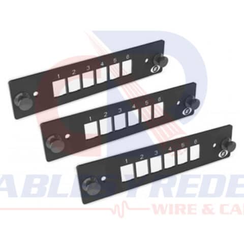 FKW-35265040 Lightera Kit/3 Placas Plasticas Lgx 06 Espacios LC/SC