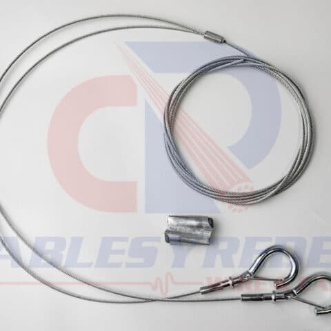GRP-YXP2-HG-3M-46CM Gripple Express Gancho "Y" 46CM No.2 (10-45Kg) Cable 3Mts.