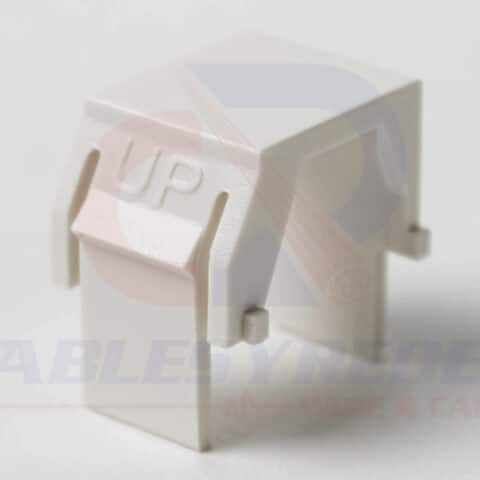 HTN-BLANK-FW Hellermanntyton Modulo Ciego Blanco Oficina Pk/10Pzs.