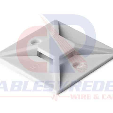 HTN-MB3A10M4 Hellermanntyton Base C/Adhesivo .750" Pk/1000 Pzs.Blanco