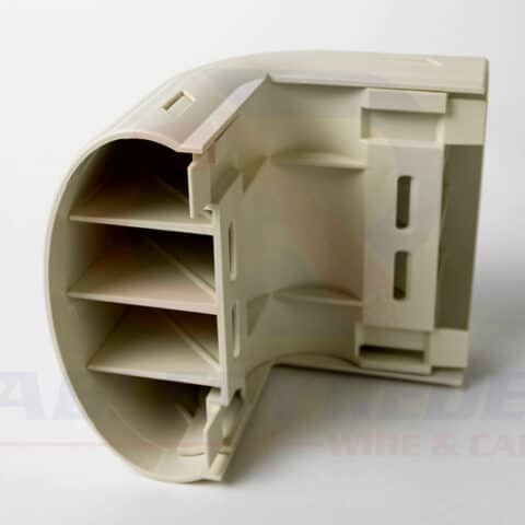 HTN-MCRFW-EE Hellermanntyton Esquinero Externo Infostream Blanco Oficina