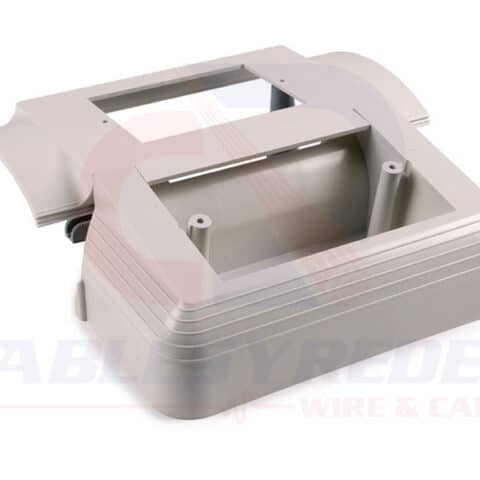 HTN-MCRFW-OB Hellermanntyton Infostream Caja Lateral Blanco Oficina