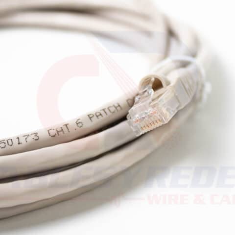 HTN-PC6GRY14 Hellermanntyton Patch Cord RJ45 Cat.6 Gris 14Ft