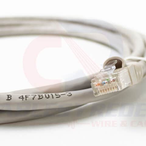 HTN-PC6GRY5 Hellermanntyton Patch Cord RJ45 Cat.6 Gris 5Ft