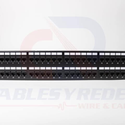 HTN-PP110C5E48 Hellermanntyton Patch Panel Cat.5E RJ45 48 Puertos