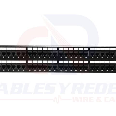 HTN-PP110C648 Hellermanntyton Patch Panel Cat.6 RJ45 48 Puertos