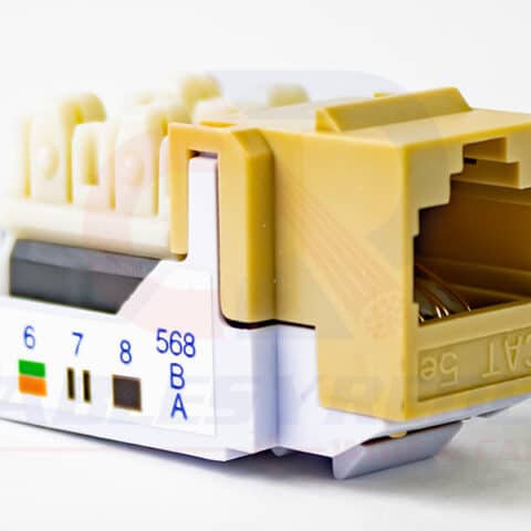 HTN-RJ45FC5E-I Hellermanntyton Jack RJ45 Cat.5E Marfil