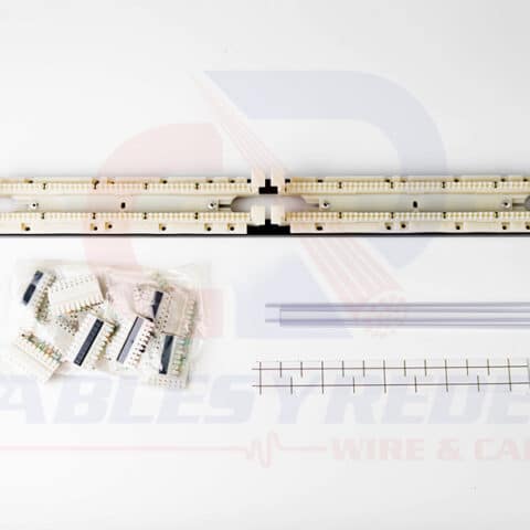 HTN-T110RM100-4 Hellermanntyton Kit Regleta 100PR S110 C/Galletasy Etiquetas Bracket/Rack 1Ur
