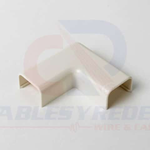 HTN-TSR1FW-25 Hellermanntyton Esquinero Plano 3/4" Blanco Oficina