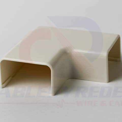 HTN-TSR2FW-25 Hellermanntyton Esquinero Plano 1 1/4" Blanco Oficina