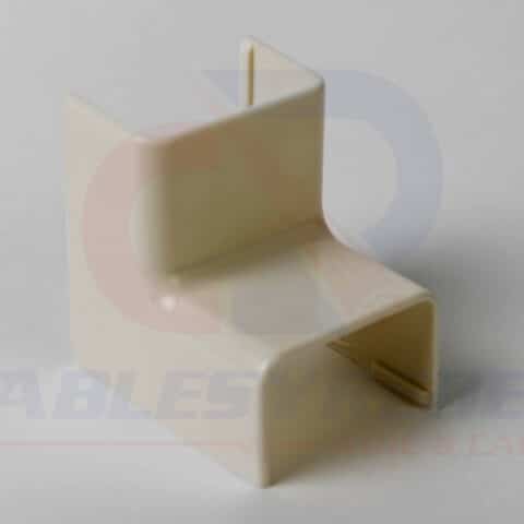 HTN-TSR2FW-33 Hellermanntyton Esquinero Interno 1 1/4" Blanco Oficina