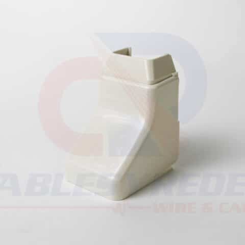 HTN-TSR2FW-50 Hellermanntyton Bajada De Plafon 1 1/4" Blanco Oficina