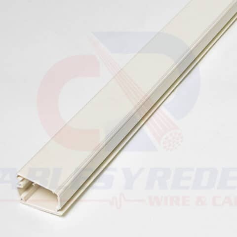 HTN-TSR2FW-6A Hellermanntyton Ducto Decorativo 1 1/4" (6Ft) Blanco Oficina