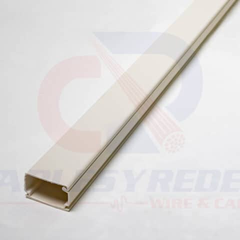 HTN-TSR3FW-6A Hellermanntyton Ducto Decorativo 1 3/4" (6Ft) Blanco Oficina