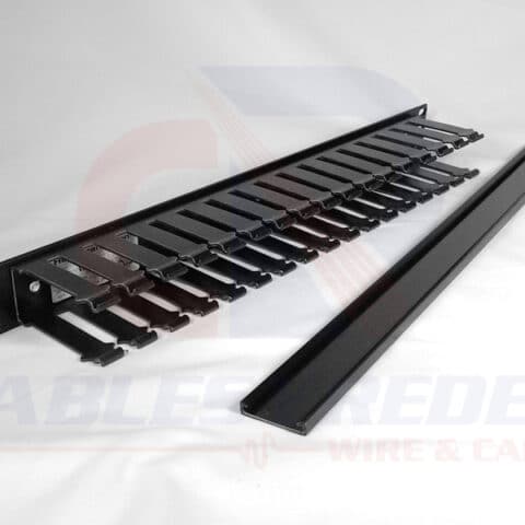 HTN-WMBP1 Hellermanntyton Organizador Horizontal Sencillo 1Ur 1.5"X3"