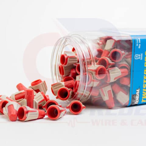 IDEAL-30-244J Ideal Twister Pro Wire Conn, 344 Red/Tan, 250/Jar