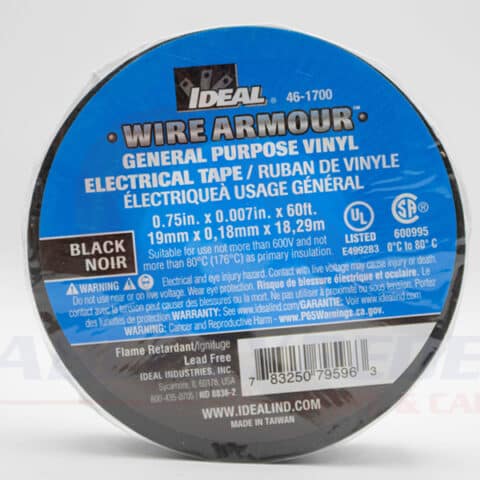 IDEAL-46-1700 Ideal Cinta Aislante 3/4"X60' Negro