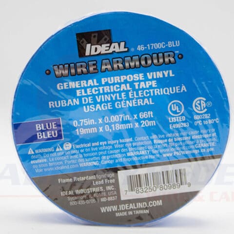 IDEAL-46-1700C-BLU Ideal Cinta Aislante 3/4"X66' Azul