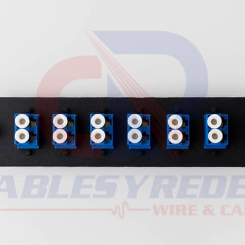 OCC-6112DLC Occ Fiber Placa Assy Con 12 Coples LC Monomodo/Multimodo (6 Coples Duplex)