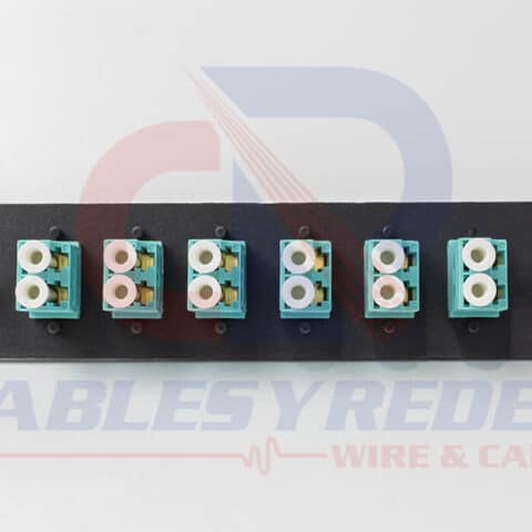 OCC-6112DLC50G Occ Fiber Placa Assy Con 12 Coples LC 10Giga (6 Coples Duplex)