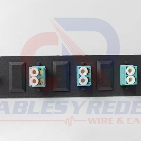 OCC-616DLC50Q Occ Fiber Placa Assy Con 6 Coples LC 10Giga (3 Coples Duplex)