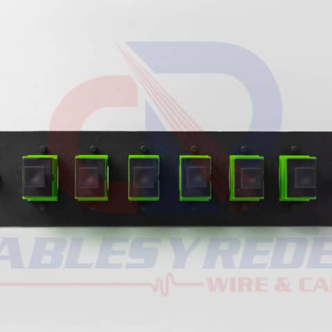 OCC-616SCAPC Occ Fiber Placa Assy Con 6 Coples SC/APC Monomodo P/Odf