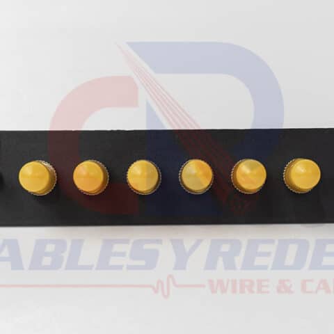 OCC-616ST Occ Fiber Placa Assy Con 6 Coples ST Monomodo/Multimodo