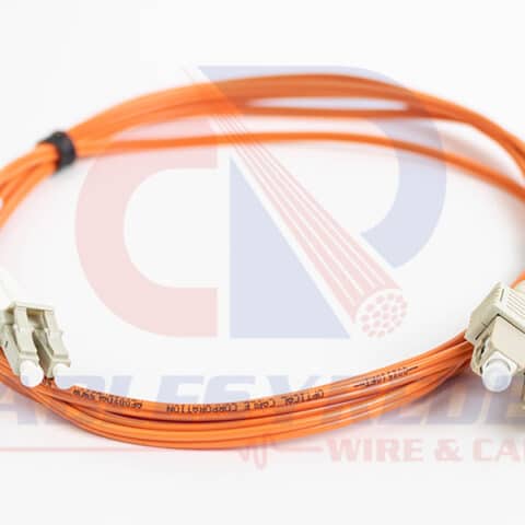 OCC-D5LC-SC-3M Occ Fiber Jumper Fibra Optica Duplex OM2 50/125 LC-SC 3Mts.