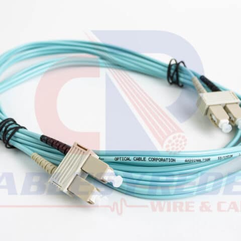 OCC-D5SC-SC-3MG Occ Fiber Jumper Fibra Optica Duplex OM3 10Gb 50/125 SC-SC 3Mts.