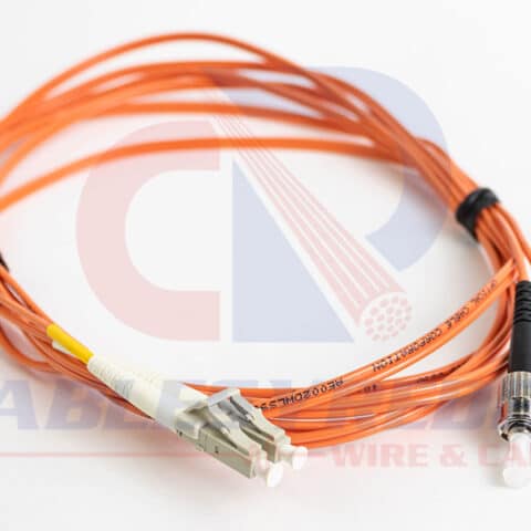 OCC-D6LC-ST-3M Occ Fiber Jumper Fibra Optica Duplex OM1 62.5/125 LC-ST3Mts.