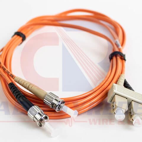 OCC-D6SC-ST-3M Occ Fiber Jumper Fibra Optica Duplex OM1 62.5/125 SC-ST3Mts.