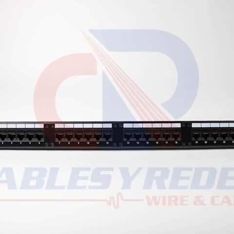 OCC-DCC24881105E Occ Fiber Patch Panel RJ45 Cat.5E 24 Puertos