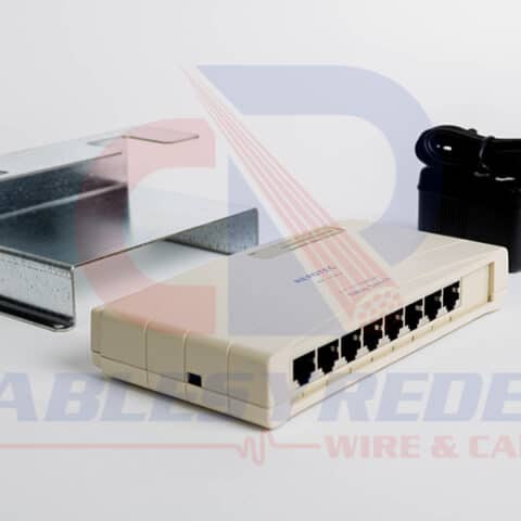OCC-HAX-8100S Occ Fiber Msde Switch 10/100 8Pts. Incluye Bracket De Montaje
