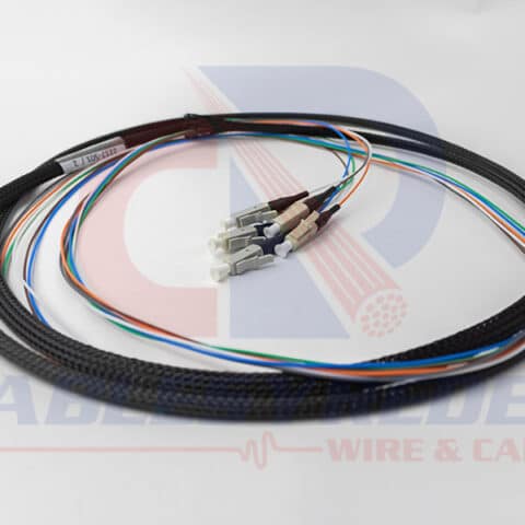 OCC-P5GLC06-2M Occ Fiber Pigtail OM3 50/125Um 10Gb LC 6 Fibras 2Mts.