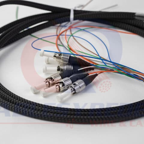 OCC-P5ST06-3M Occ Fiber Pigtail OM2 50/125Um ST 6 Fibras 3 Mts.