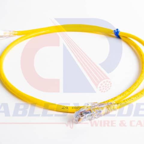 OCC-PCSIX03BY Occ Fiber Patch Cord RJ45 Cat.6 3Ft Amarillo