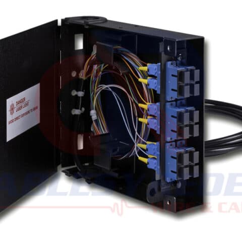 OCC-ZDMB6B Occ Fiber Distribuidor De Fibra Optica Muro/Registro, Acepta 1 Placa (6/12/24 Coples)