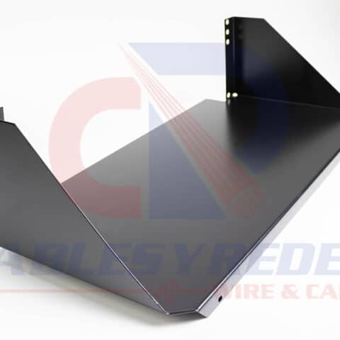 R&C-CH005-BK Charola De Acero P/Teclado 19" X 10.75" Negro