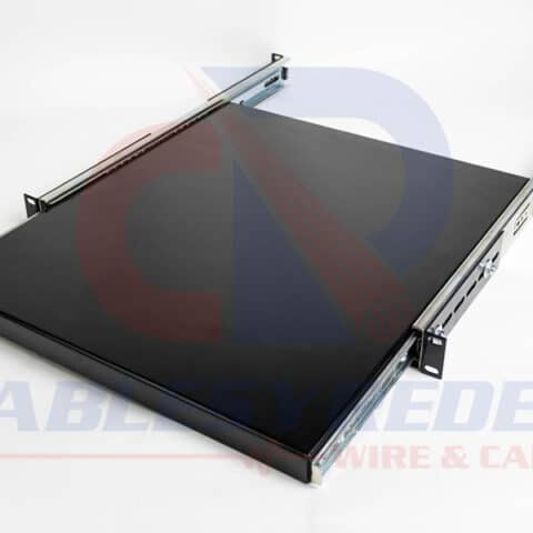 R&C-CH080-BK Charola Deslizable Servidor 50Kg P/Gabinete TI/STD & Plus 19" X 20" Prof