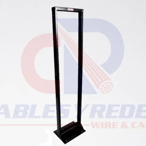 R&C-R011-BK Rack De Comunicaciones STD 7Ft x 19" Color Negro