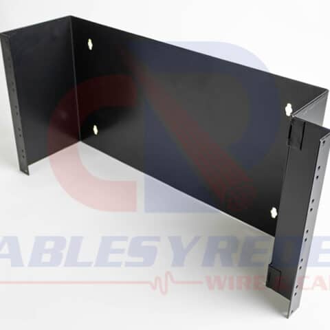 R&C-V035-BK Racks&Cabs Bracket De Pared 6Ur 19"X6" Profundidad
