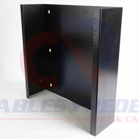 R&C-V036-BK Racks&Cabs Bracket De Pared 12Ur 19"X6" Profundidad